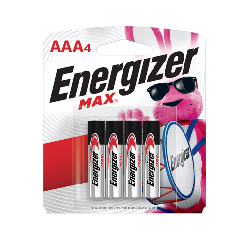 Pila Energizer AAA Blíster con 4 E92HR4