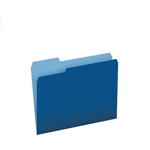 Folder Hot Color, Tamaño Carta, Azul, (1 Pieza)