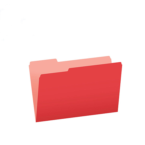 Folder Hot Color, Tamaño Carta, Rojo, (1 Pieza)