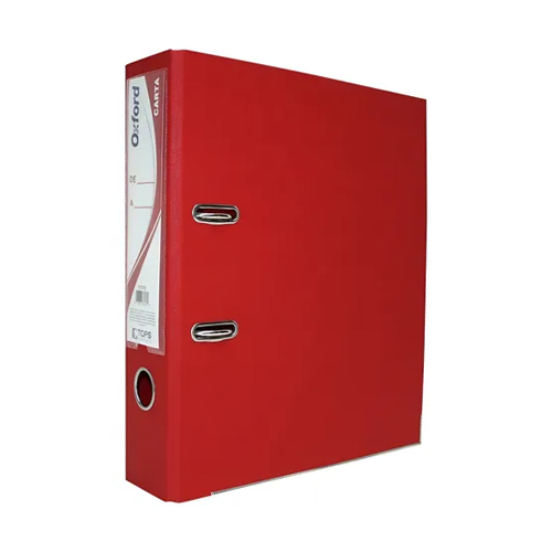 Registrador Oxford T/C Rojo 87475X