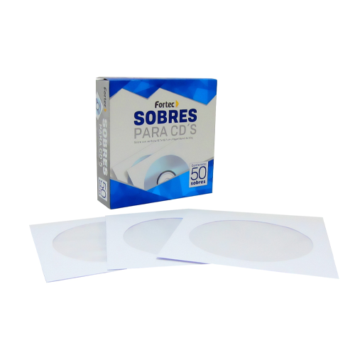 Sobre Fortec Para CD con Ventana SCD01 1 Pieza
