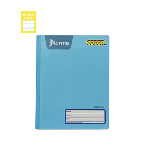Cuaderno Norma Color 360, c/100H, Raya