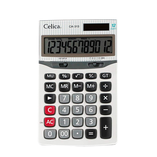 Calculadora Celica Semi Escolar CA-313 12 Dígitos (Dual)