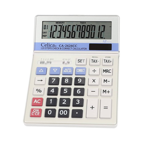 Calculadora Celica Escritorio CA-2626CC 12 Dígitos (Dual)