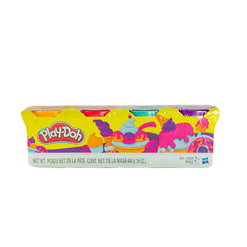 Masa PlayDoh, Con 4 Piezas, (1 Paquete)