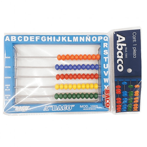 Abaco Chico Baco 1005 1 Pieza