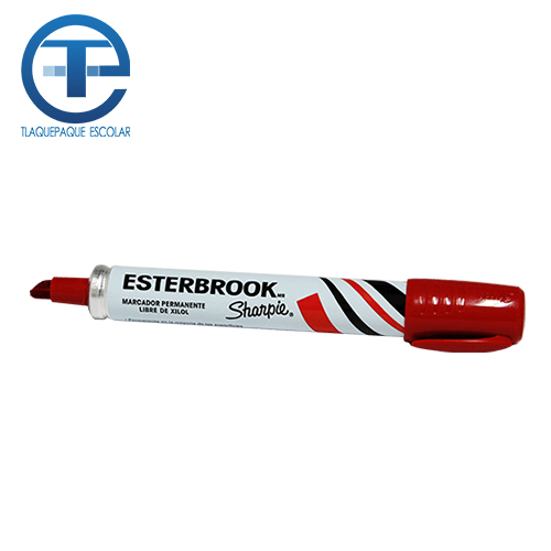 Marcador Permanente Esterbrook, Rojo, (1 Pieza)