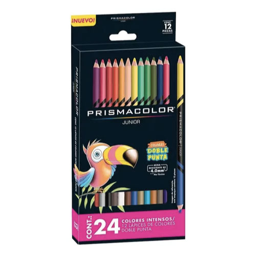 Colores Prismacolor Junior Doble punta, 12x24, Modelo: 2068525