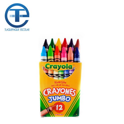 Crayon Crayola Jumbo, Con 12, (1 Pieza)