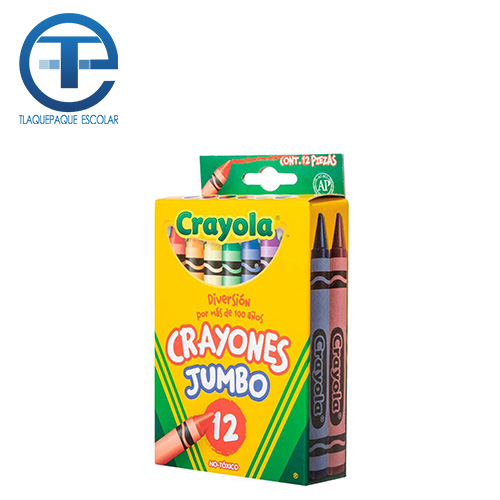 Crayon Crayola Jumbo Triangular, Con 12, (1 Pieza)