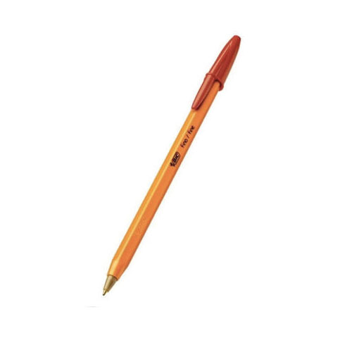 Bolígrafo, Bic Precisión, Punto Fino (0.8 mm), Color Rojo, (1 Pieza)