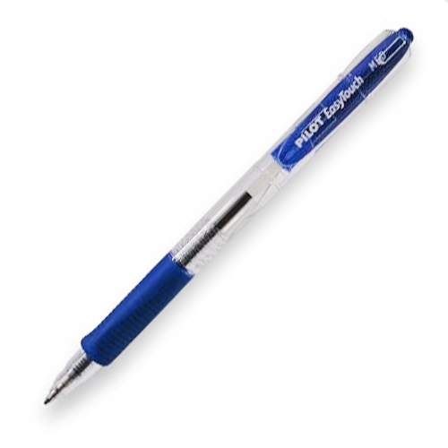 Bolígrafo Pilot Easy Touch Retráctil, color azul, punto fino, (1 Pieza)