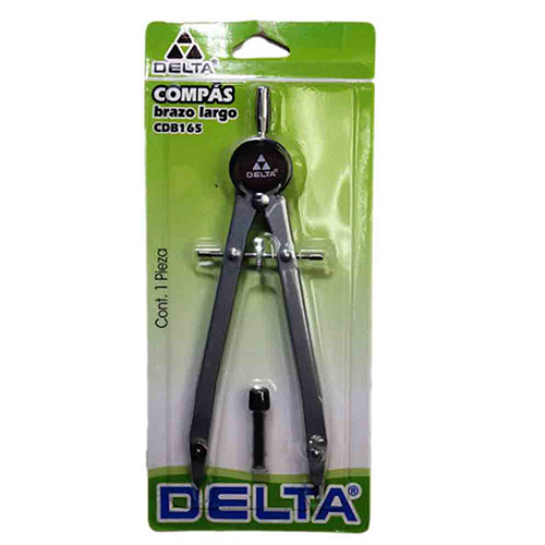 Compas Delta, brazo largo, Modelo: CBD165, (1 Pieza)