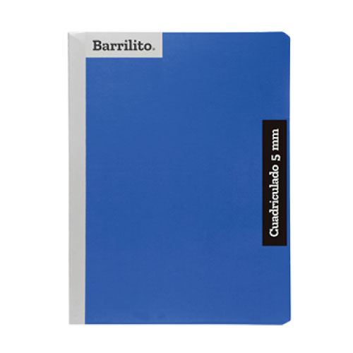 Cuaderno Barrilito Profesional, c/100H, Cosido, Cuadro Chico