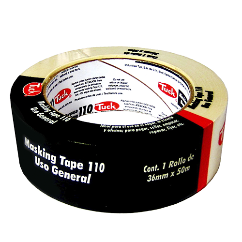 Cinta Tuk Masking tape, 36 x 50, Modelo: T-110, (1 Pieza)