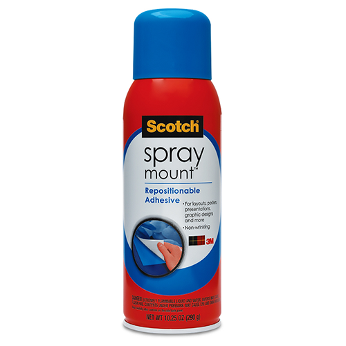 Pegamento Spraymount 3M, 290 Gramos, adhesivo, Modelo: 6065, 1 Pieza.