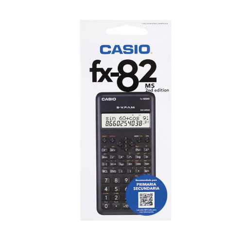 Calculadora Casio Científica, Modelo FX82MS2SMH, (1 Pieza)