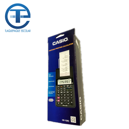 Calculadora Casio, Modelo HR10RCWAIC, (1 Pieza)