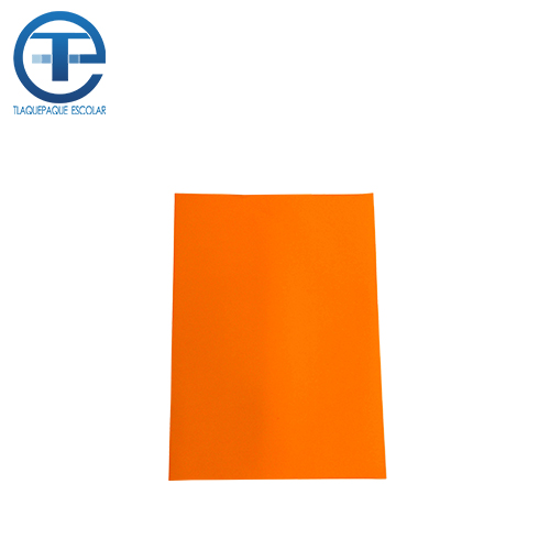 Papel Cartoncillo Medida 50x70 Color Naranja 1 Pieza
