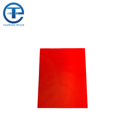 Papel Cartoncillo Medida 50x70 Color Rojo 1 Pieza