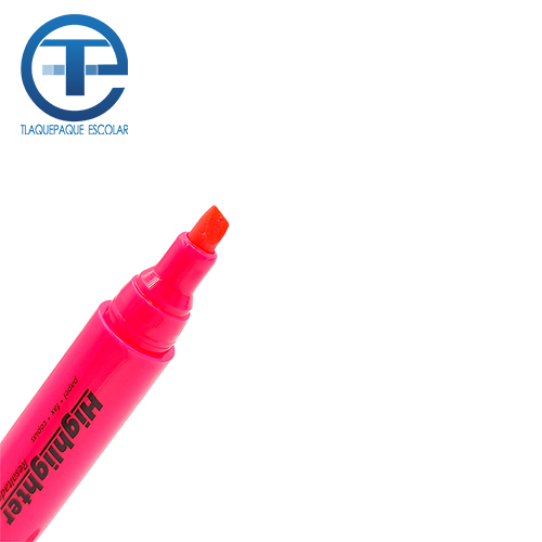 Marcador Fluorescente A-Ink Highlighter, Color Rosa, (1 Pieza)