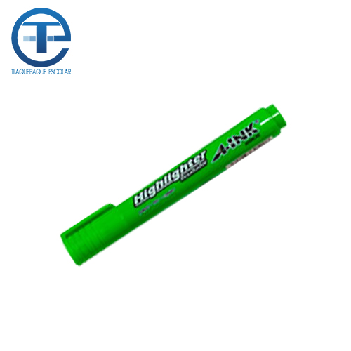 Marcador Fluorescente A-Ink Highlighter, Color Verde, (1 Pieza)