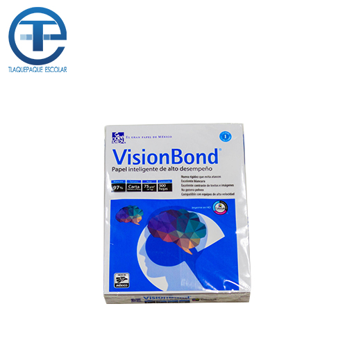 Hoja Vision Bond Tamaño Carta 500 Hojas 97 Blancura 1 Pieza